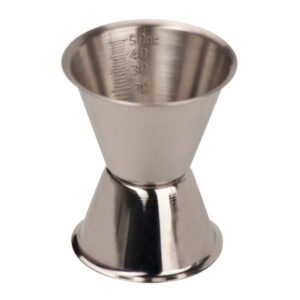 Jigger 25/50 ml Brushed Steel